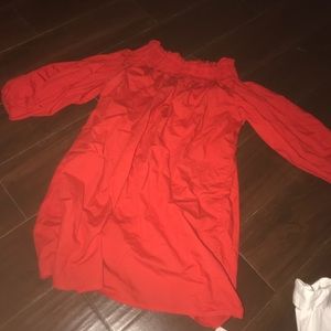 Off the shoulder dress